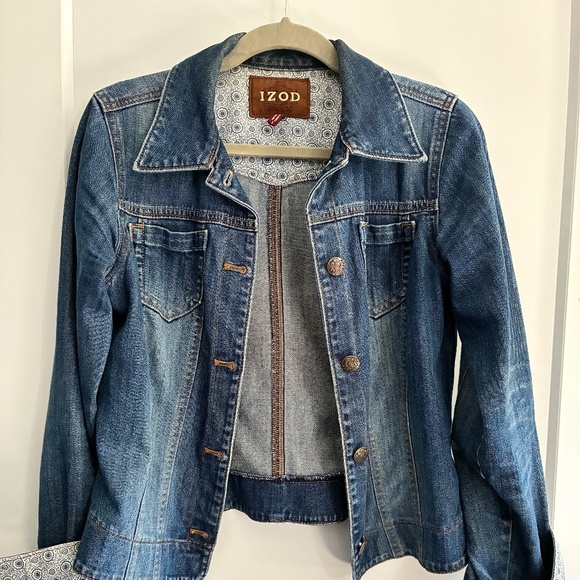 Izod denim jacket - Picture 1 of 10